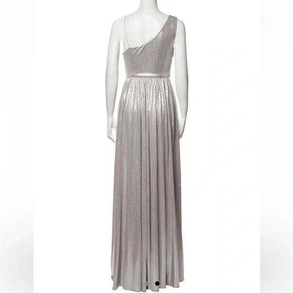 Retrofete XS Silver Pleated Gown - Picture 4 of 5